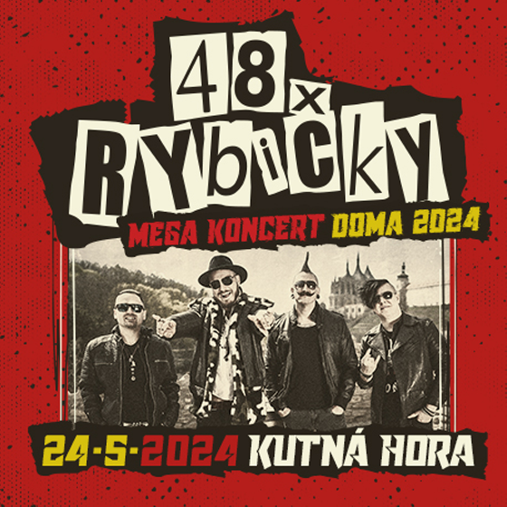 Koncert RYBIČKY 48- Kutná Hora- MEGA KONCERT DOMA -Park pod Vlašským Dvorem Kutná Hora