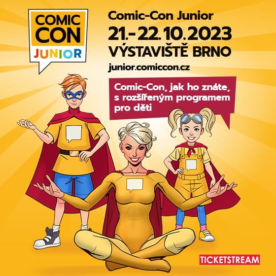 Comic-Con JUNIOR<br>Sobota - Rodinná vstupenka 2+2