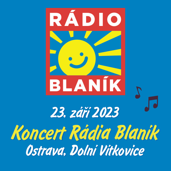 Koncert Rádia Blaník<br>VIP partneři<br>Ostra