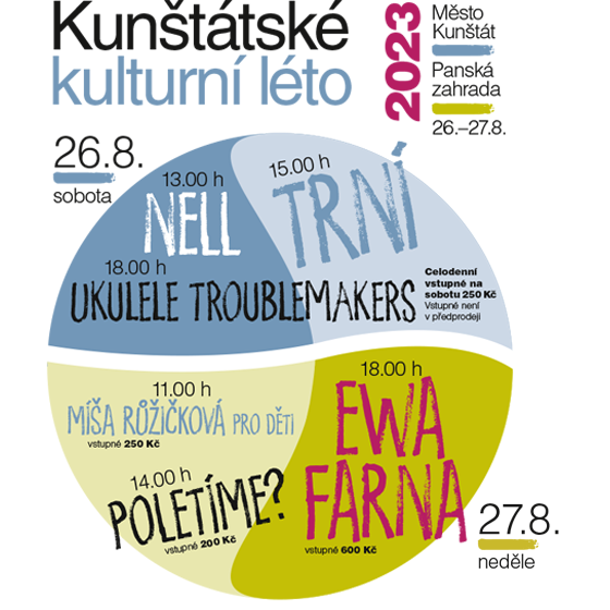 Nell, Trní, Ukulele troublemakers<br>Kunštátské kulturní léto
