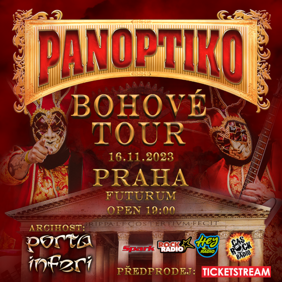 PANOPTIKO<br>BOHOVÉ TOUR<br>Arcihost: PORTA INFERI