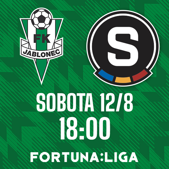 FK Jablonec vs. AC Sparta Praha<br>Sezóna 2023/2024<br>Fortuna:Liga