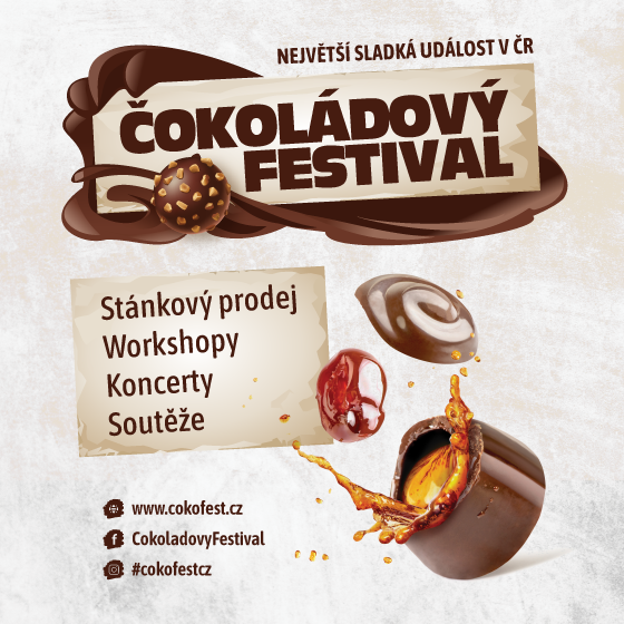 ČOKO FEST/www.cokoladovy-festival.cz/- Havlíčkův Brod -Kulturní dům Ostrov Havlíčkův Brod