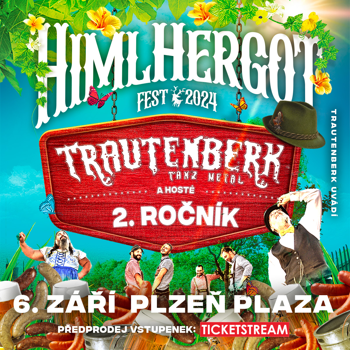 HIMLHERGOTFEST- festival v Plzni- TRAUTENBERK A HOSTÉ -Amfiteátr Plaza Plzeň