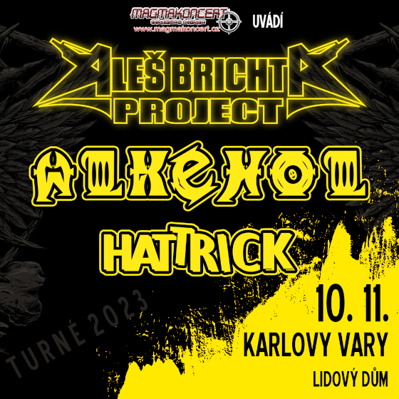Alkehol, Aleš Brichta Project, Hattrick/Tour 2023/- Karlovy Vary -Lidový dům Stará Role Karlovy Vary