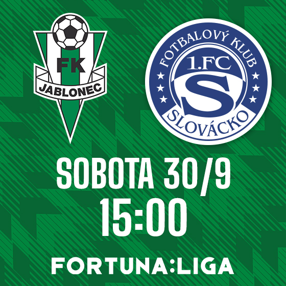 FK Jablonec vs. 1. FC Slovácko<br>Sezóna 2023/2024<br>Fortuna:Liga