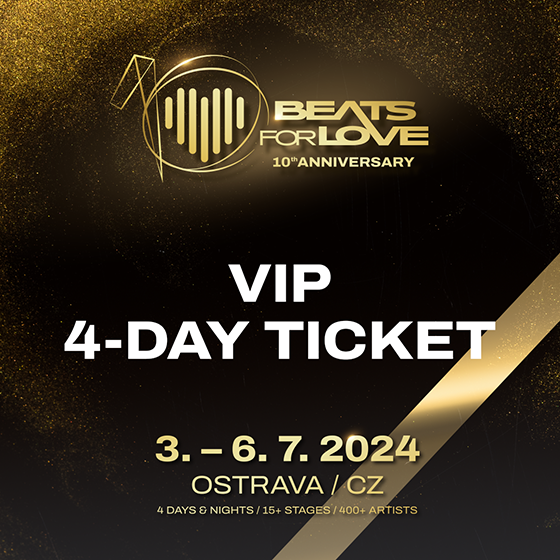 Beats For Love<BR>10th Anniversary<br>V.I.P. (4-day ticket)