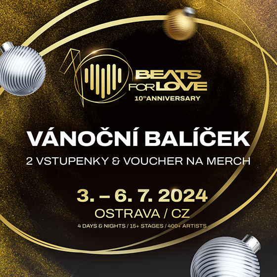 Beats For Love<BR>10th Anniversary<br>Vánoční balíček (4 dny)