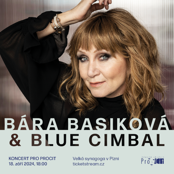 Bára Basiková & Blue Cimbal/Koncert pro ProCit/- Plzeň -Velká Synagoga Plzeň