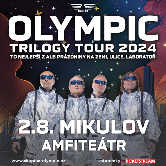 Koncert OLYMPIC- Mikulov na Moravě -Amfiteátr Mikulov Mikulov na Moravě