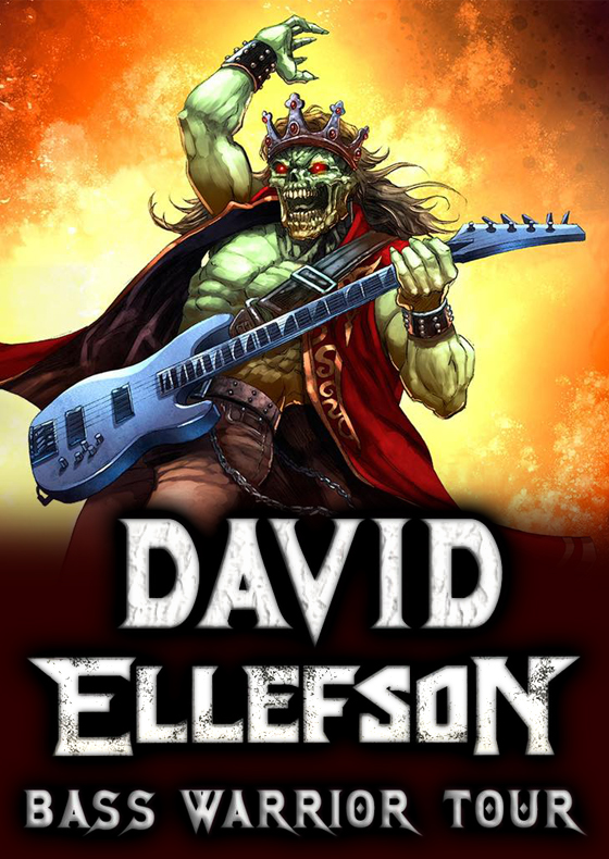 David Ellefson (USA) - Bass Warrior Tour 2024