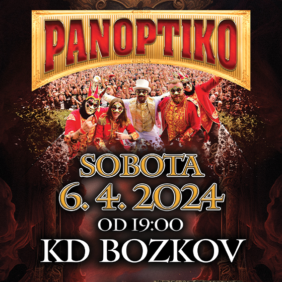 Koncert PANOPTIKO +DAY BEFORE- Bozkov -Sokolovna Bozkov (u Semil) Bozkov