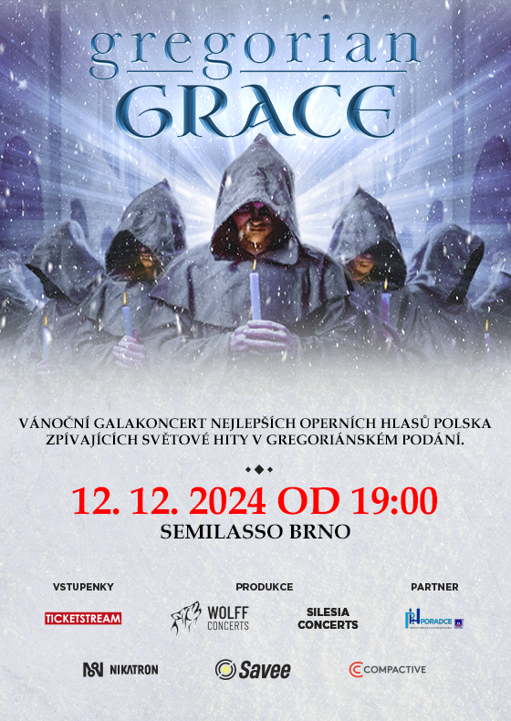 Gregorian Grace Vánoční galakoncert