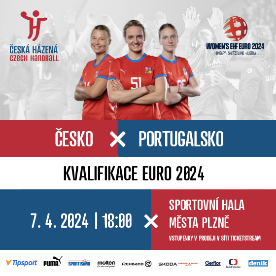 Házená - ženy<br>Česká republika - Portugalsko<br>Kvalifikace mistrovství Evropy