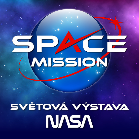 SPACE MISSION/SVĚTOVÁ VÝSTAVA NASA/Vstupenka je platná od pondělí do neděle- Brno -Výstaviště Brno Brno