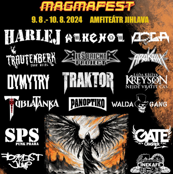 Magmafest<br>Sobota 10.8.2024