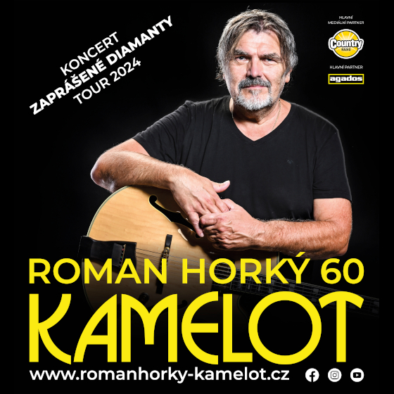 Kamelot - Roman Horký 60<br>Zaprášené diamanty TOUR 2024