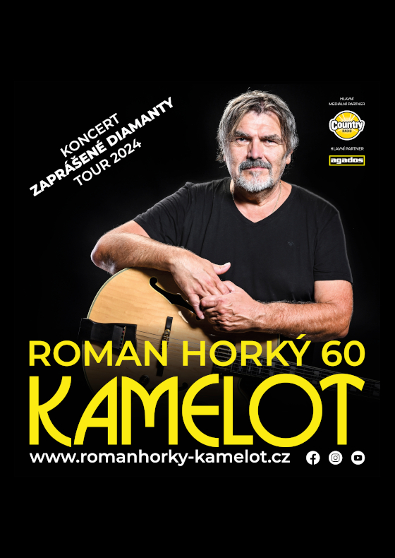 Kamelot - Roman Horký 60<br>Zaprášené diamanty TOUR 2024