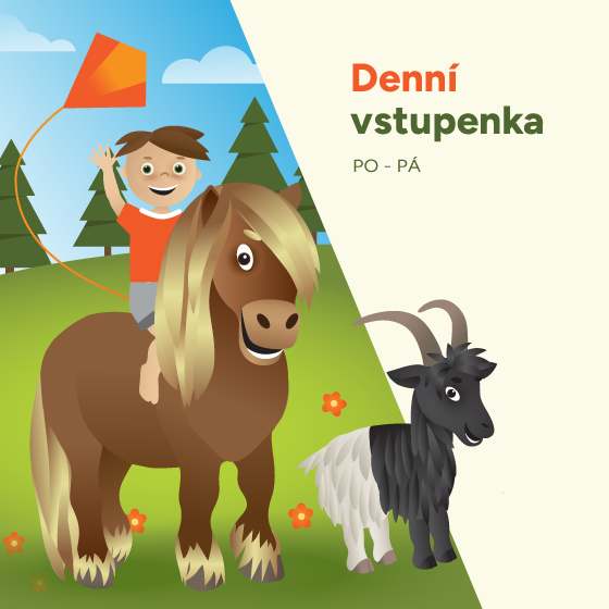 Farmapark<br>Jednodenní vstup (Po - Pá / září, říjen)