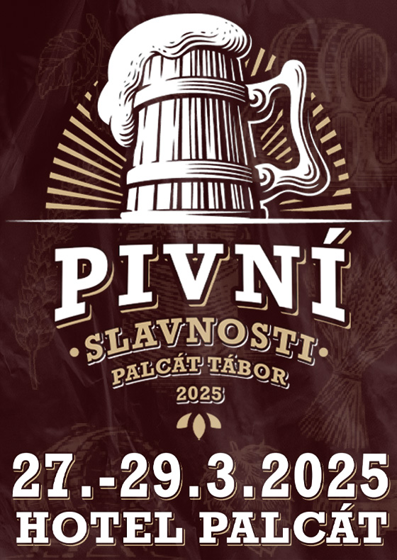 Pivní slavnosti Palcát Tábor 2025