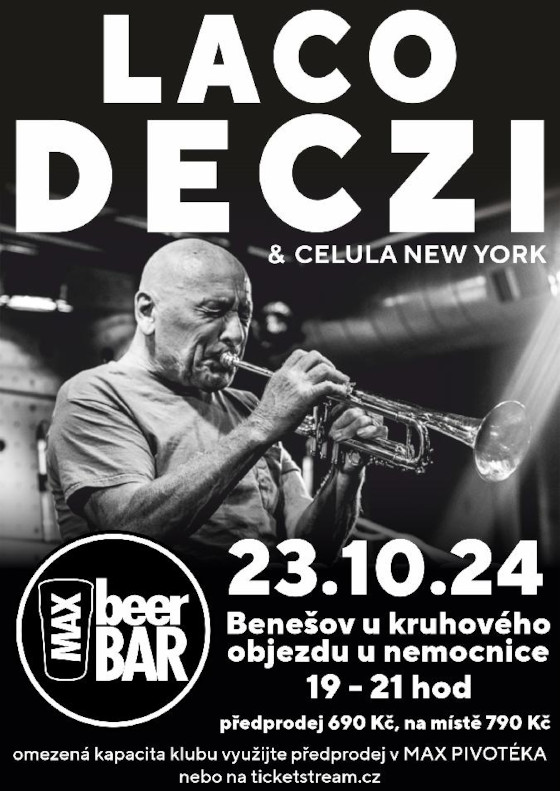 Laco Deczi & Celula New York v Benešově