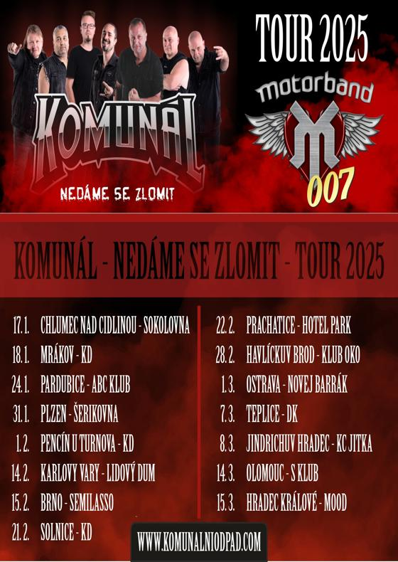 KOMUNÁL<br>Nedáme se zlomit tour