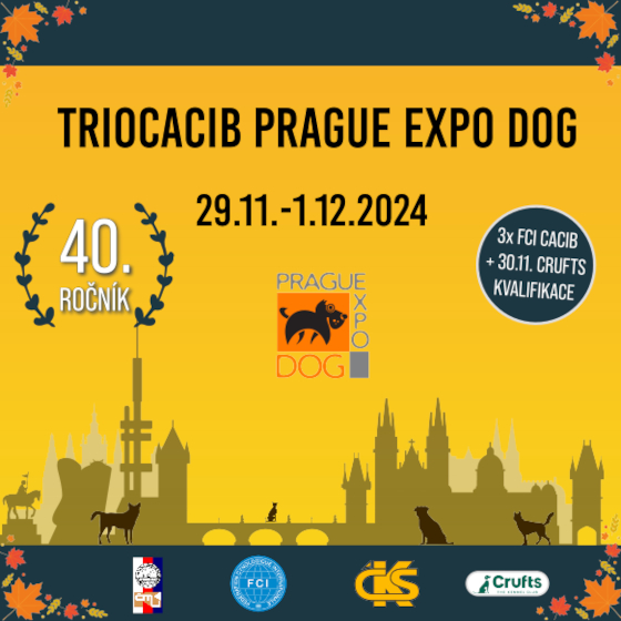 40. TrioCACIB Prague Expo Dog<br>Jednodenní vstup