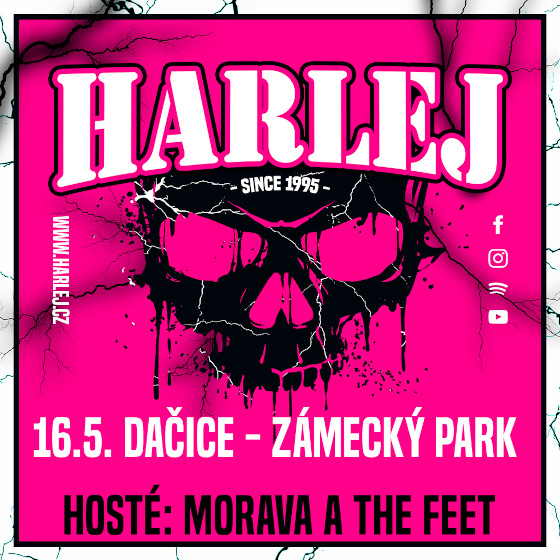 Harlej<br>hosté: Morava a The Feet