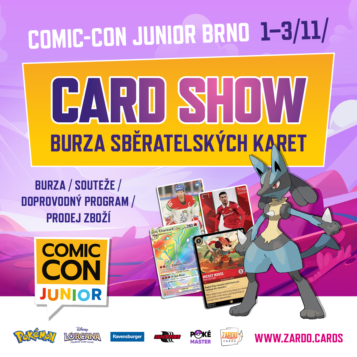 CARD SHOW<br>Neděle