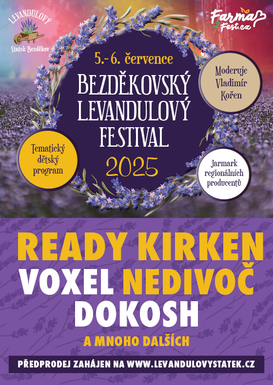 Bezděkovský levandulový festival 2025