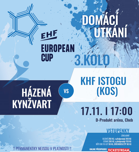 Házená ženy EHF European Cup<br>Házená Kynžvart - KHF Istogu