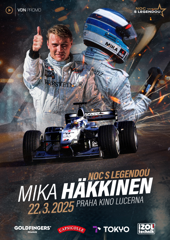 Noc s legendou Mika Häkkinen