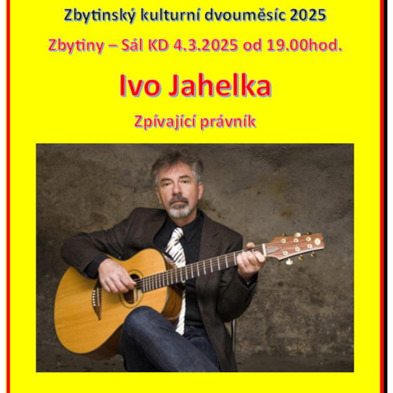 Zbytinský kulturní dvouměsíc<br>Ivo Jahelka