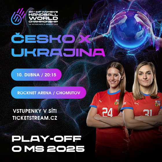 Házená ženy: Česko – Ukrajina<br>Play-off MS žen