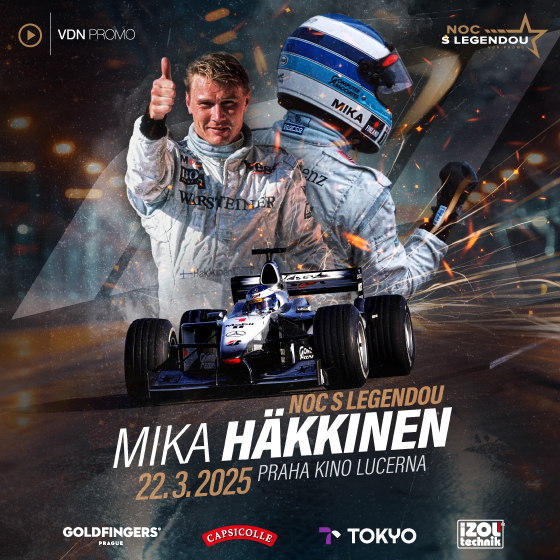 Noc s legendou Mika Häkkinen