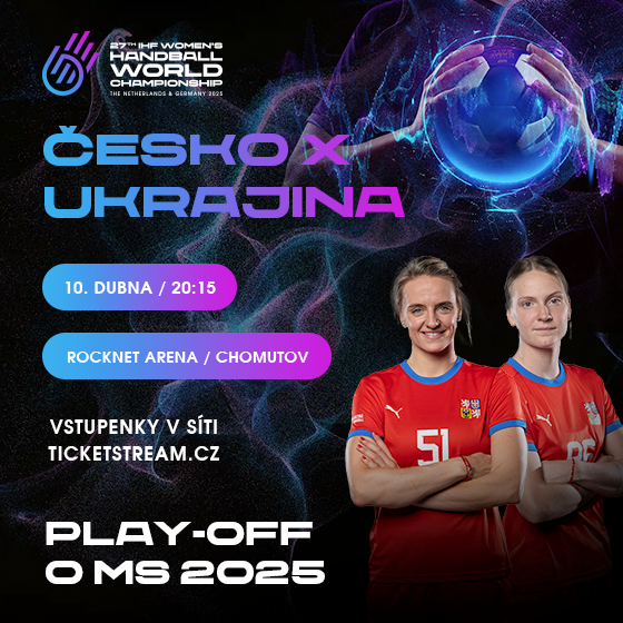 Házená ženy: Česko – Ukrajina<br>Play-off MS žen