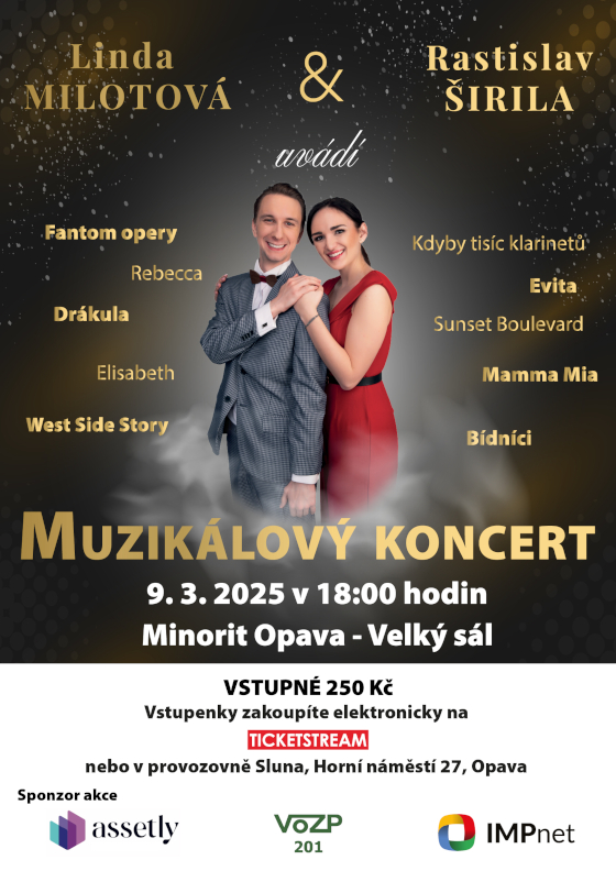 Muzikálový koncert Linda Milotová & Rastislav Širila