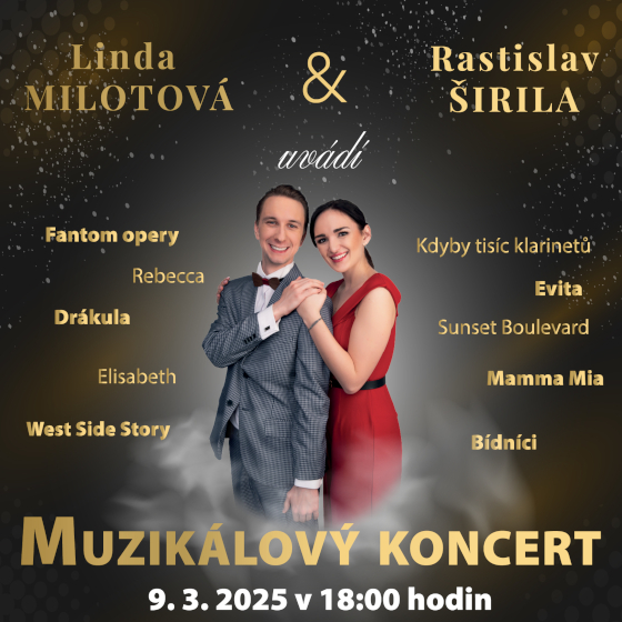 Muzikálový koncert Linda Milotová & Rastislav Širila