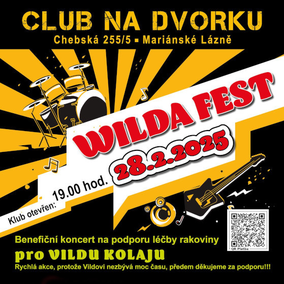 WILDA FEST – Benefiční koncert