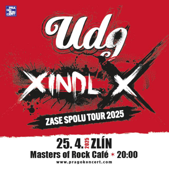 XINDL X a UDG<br>Zase spolu tour 2025