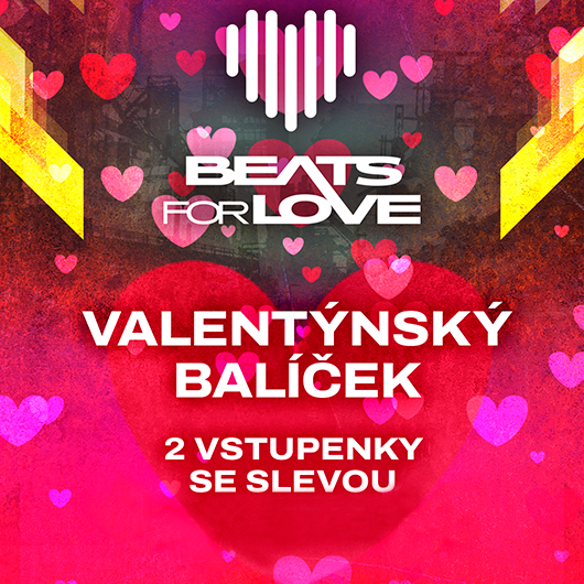 Beats For Love<br>Valentýnský balíček (4 dny)