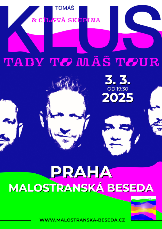 Tomáš Klus & Cílová Skupina<br>Exkluzivní koncert k 15 letům Malostranské Besedy