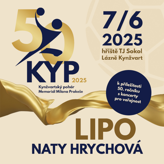 Koncerty, Kynžvartský pohár<br>Memoriál Milana Prokeše 2025<br>Sobota