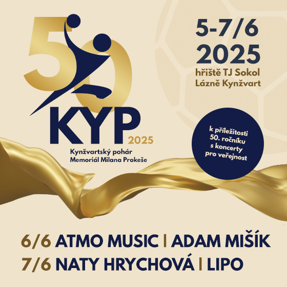 Koncerty, Kynžvartský pohár<br>Memoriál Milana Prokeše 2025<br>Permanentka