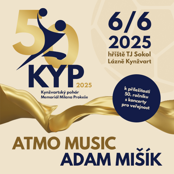Koncerty, Kynžvartský pohár<br>Memoriál Milana Prokeše 2025<br>Pátek