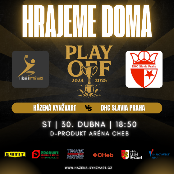 Házená ženy MOL liga<br> Házená Kynžvart - DHC Slavia Praha<br>Semifinále Play-off