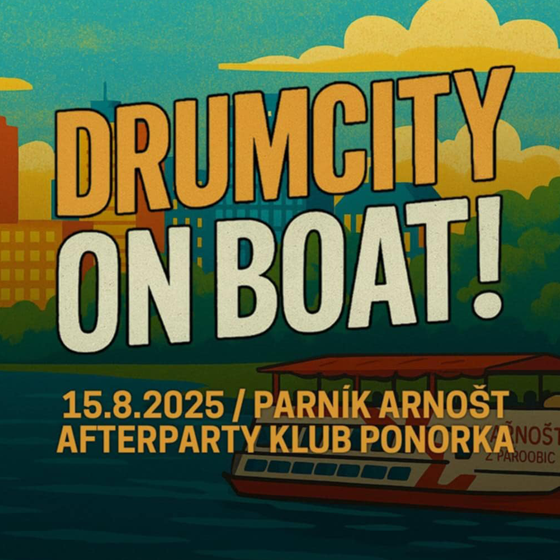 Drumcity on Boat