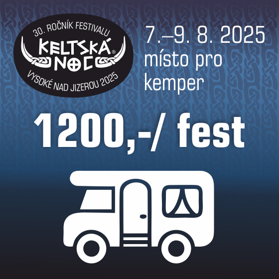 Keltská noc 2025<br>Kamper