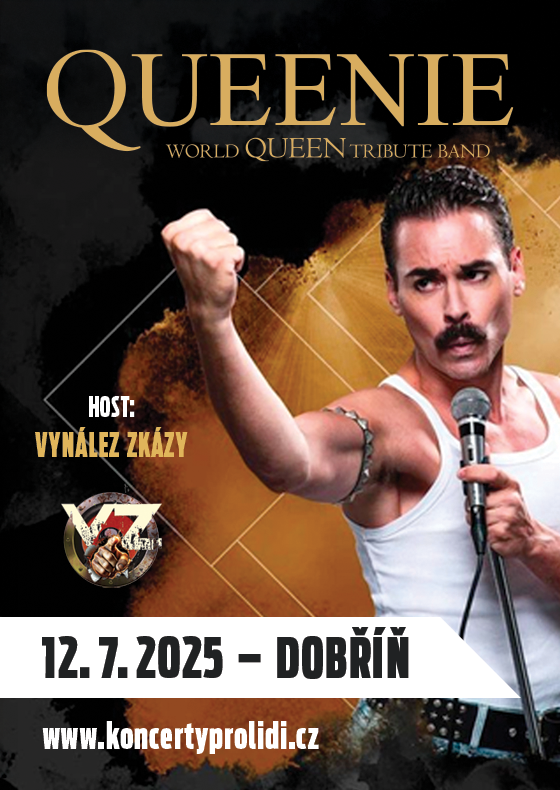 Koncert kapely Queenie a Vynálezu Zkázy