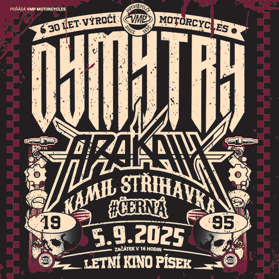 30 let VMP<br>Dymytry, Arakain a další